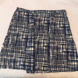 Ava & Viv Black and White A-Line Skirt-Size 22W